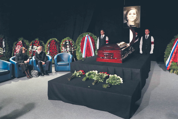 Pogrzeb Darji Duginy. Moskwa, 23 sierpnia 2022 r.