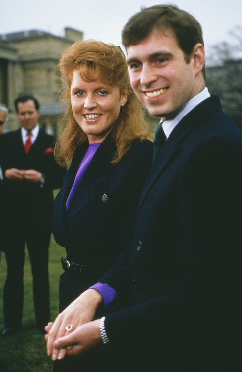 Sarah Ferguson i książę Andrzej (Londyn, 17 marca 1986 r.)