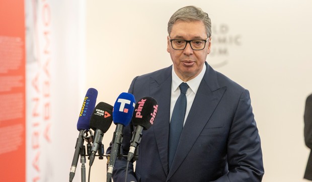 Aleksandar Vučić u Davosu