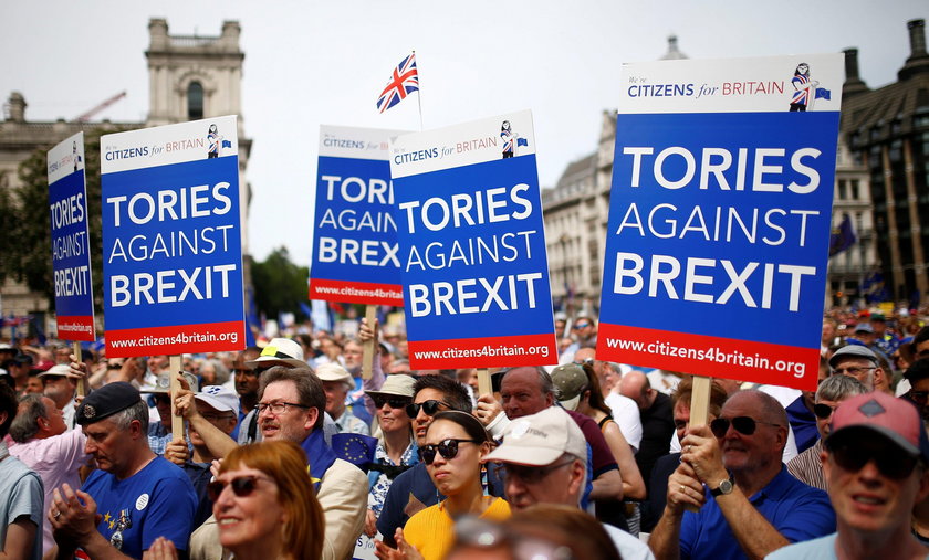 Brytyjczycy nie chcą Brexitu. Ogromna manifestacja w Londynie