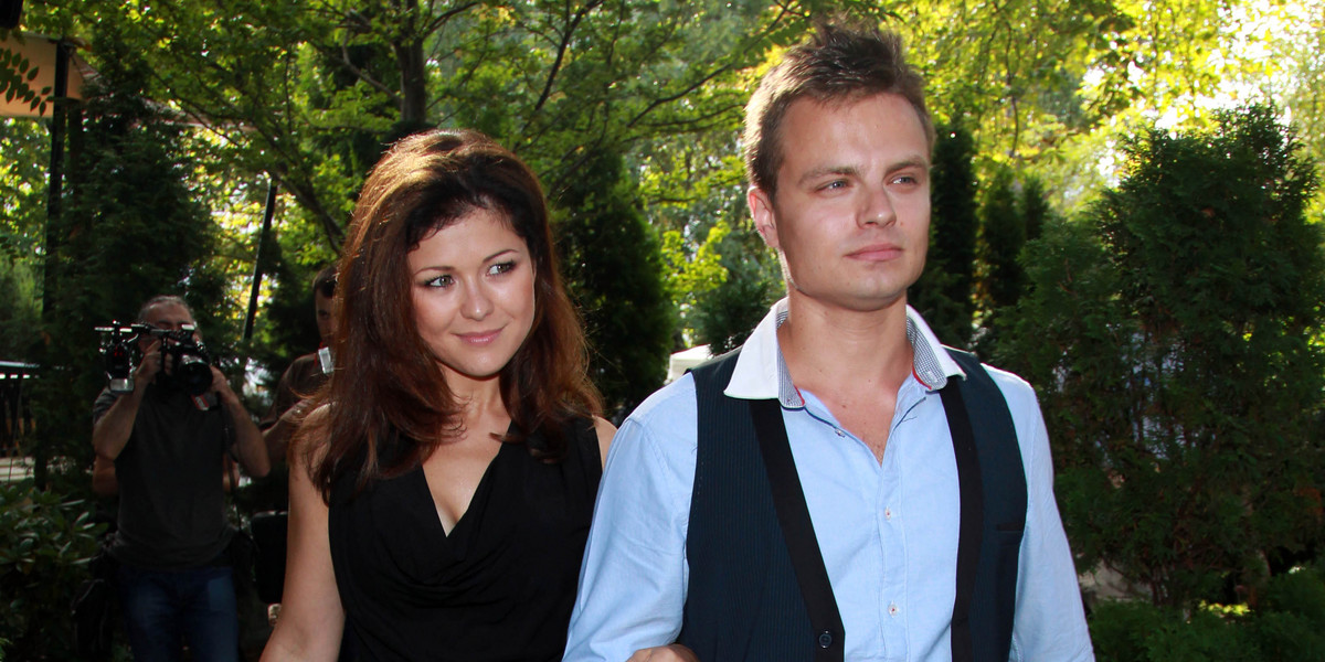 Marcin Hakiel i Kasia Cichopek. 