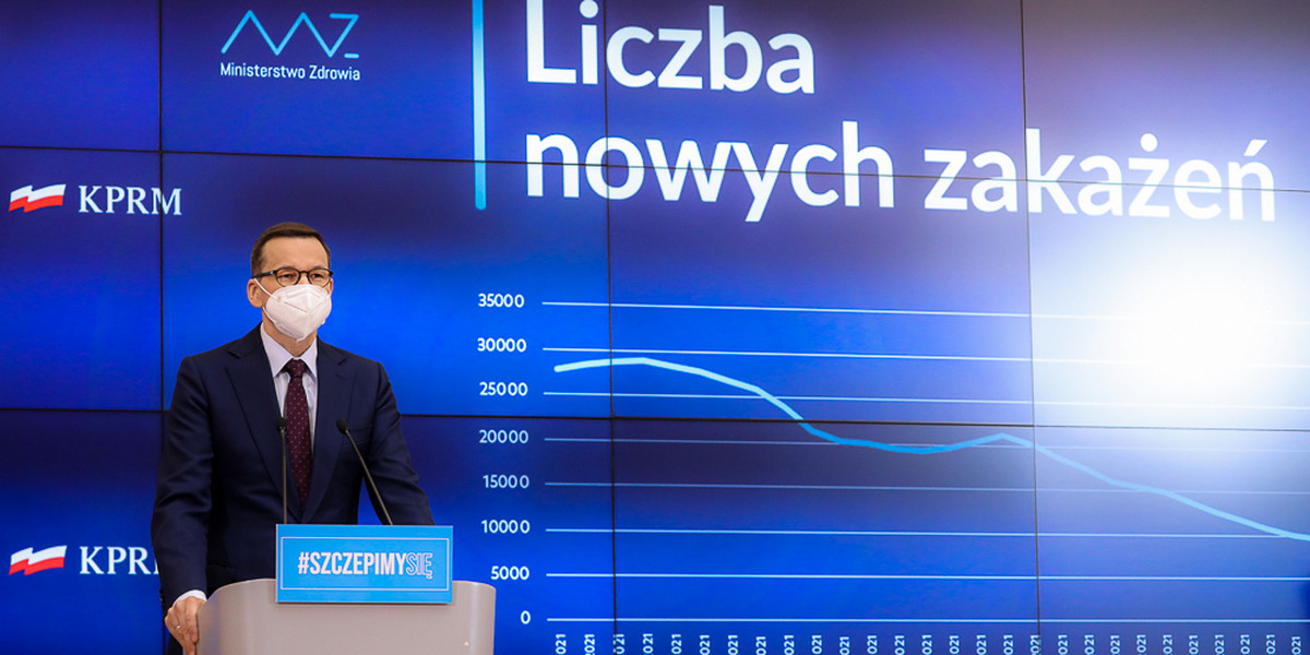 Na zdjęciu premier Mateusz Morawiecki.