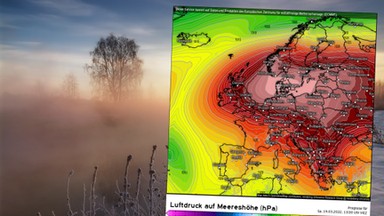 Ogromny wyż nad Europą. Za kilka dni ciśnienie atmosferyczne może osiągnąć rekord w powojennej Polsce