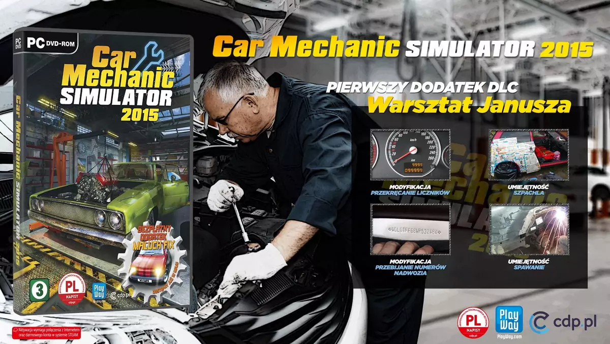 Car Mechanic Simulator 2015 - Warsztat Janusza