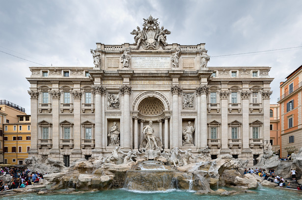 Fontanna di Trevi,Photo by DAVID ILIFF. License: CC-BY-SA 3.0