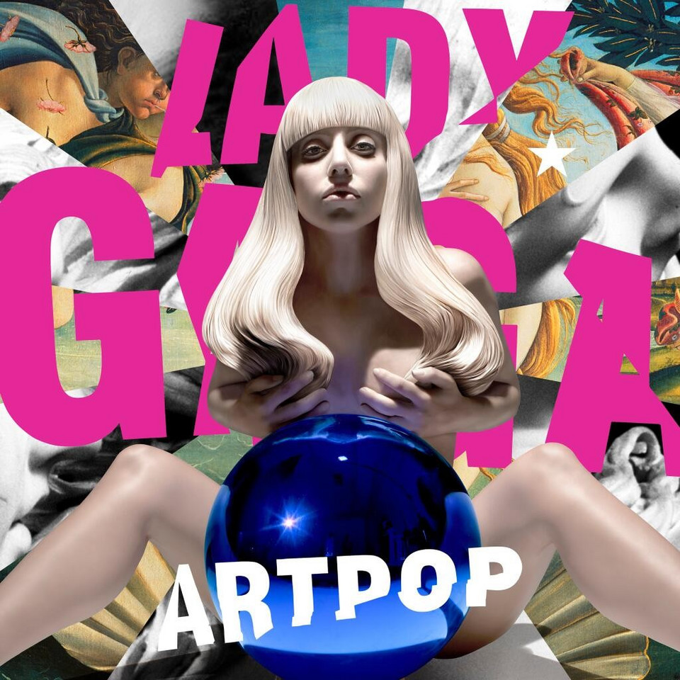 Lady Gaga na okładce płyty "Artpop"