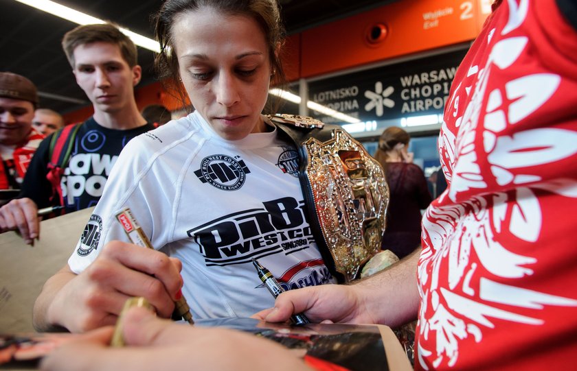 Jędrzejczyk "najlepszym fighterem" półrocza w UFC