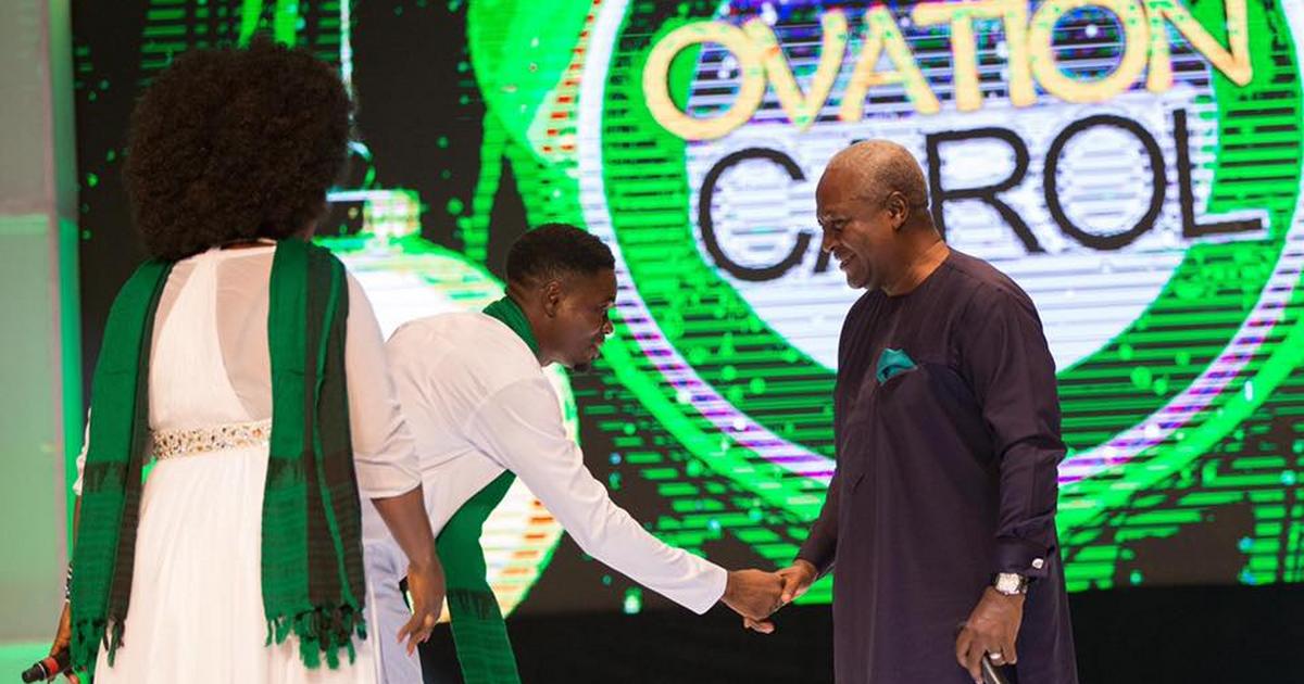 Mahama attends Ovation 2016 Christmas Carol [Photos] | Pulse Ghana