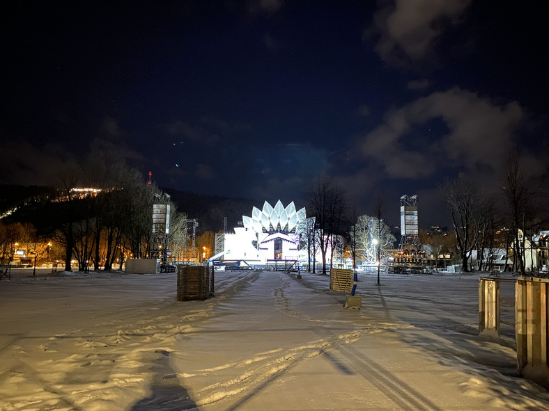 Scena na Sylwestra Marzeń w święta