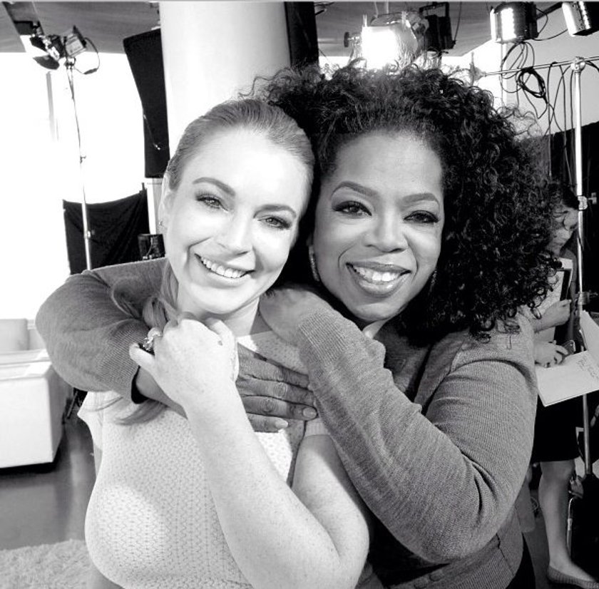 Lindsay Lohan i Oprah