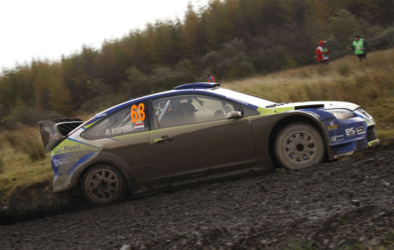 Rajd Wielkiej Brytanii 2009: mistrz świata Loeb w akcji - fotogaleria Rallyworld©Willy Weyens