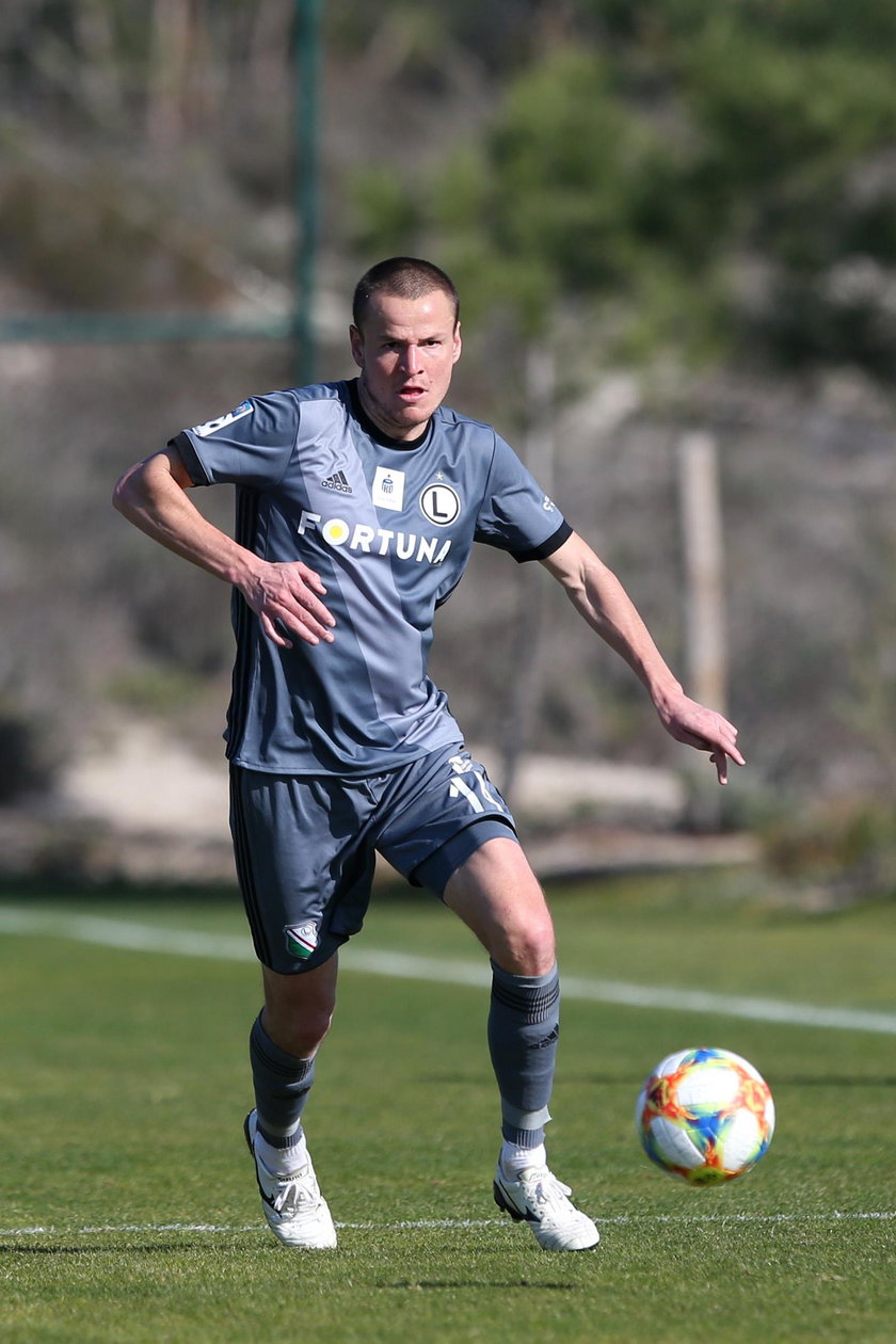 Pilka nozna. Sparing. Legia Warszawa - Clube Olimpico do Montijo. 15.01.2019