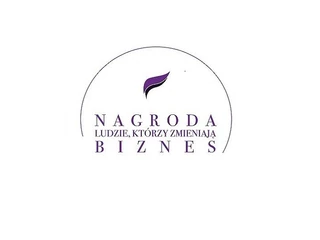 Logo nagrody "Ludzie, którzy zmieniają biznes"