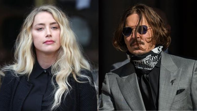 Amber Heard i Johnny Depp