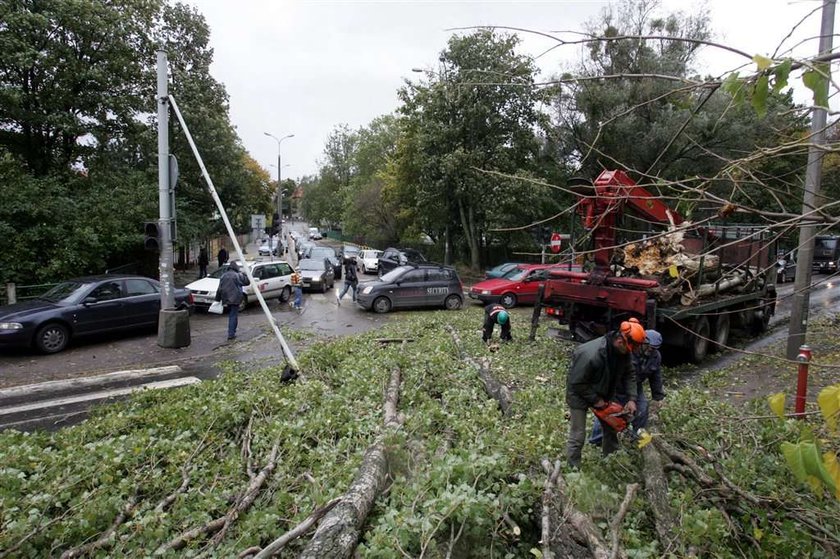 Wichura spustoszyła Trójmiasto