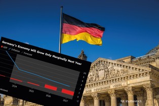 Ponure perspektywy dla gospodarki Niemiec. W najlepszym przypadku, w przyszłym roku ledwo wzrośnie