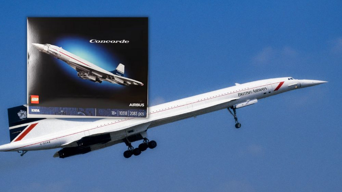 Gratka dla fanów samolotu Concorde. "Oddano wiele szczegółów"