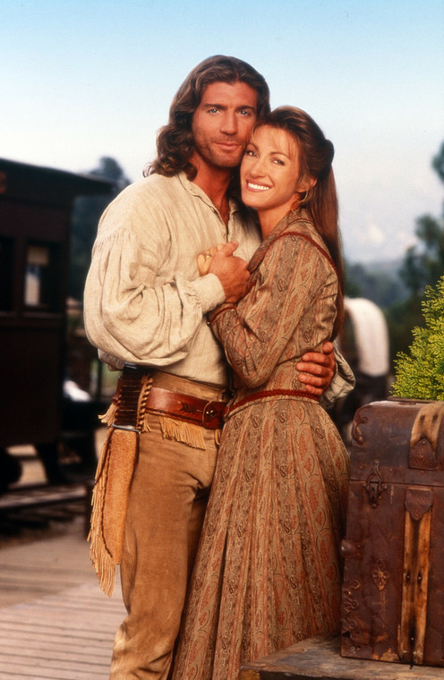 Joe Lando i Jane Seymour w serialu "Doktor Quinn"