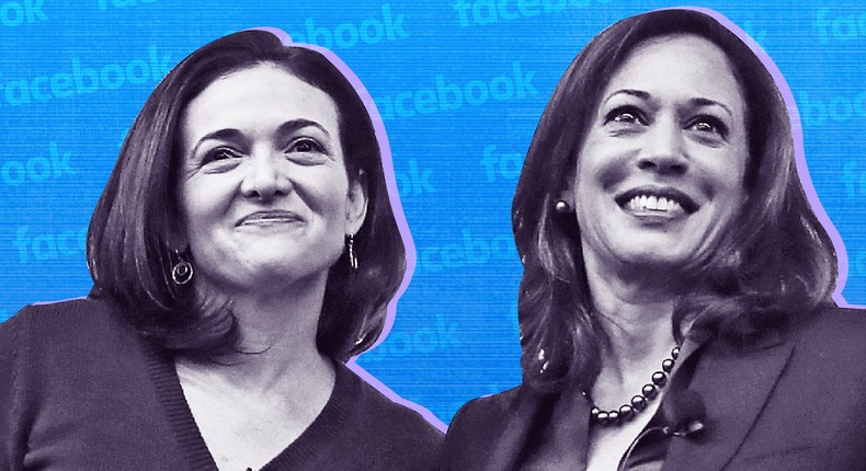 VP Kamala Harris cultivated relationships with tech moguls as AG of California, including Sheryl Sandberg