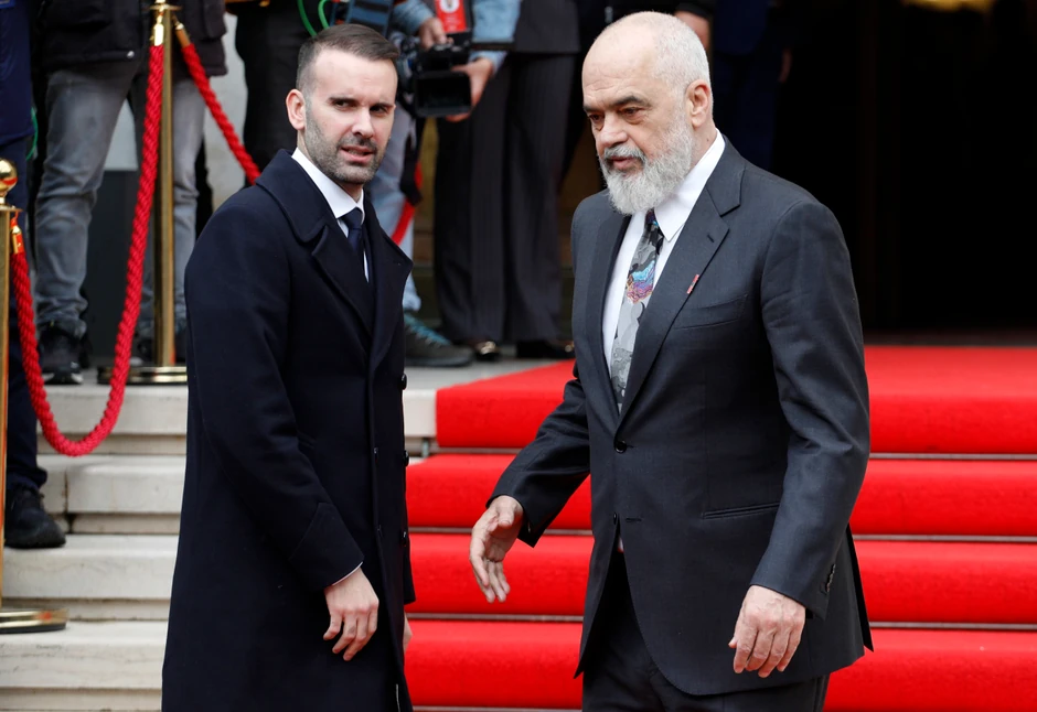 Milojko Spajić, Edi Rama