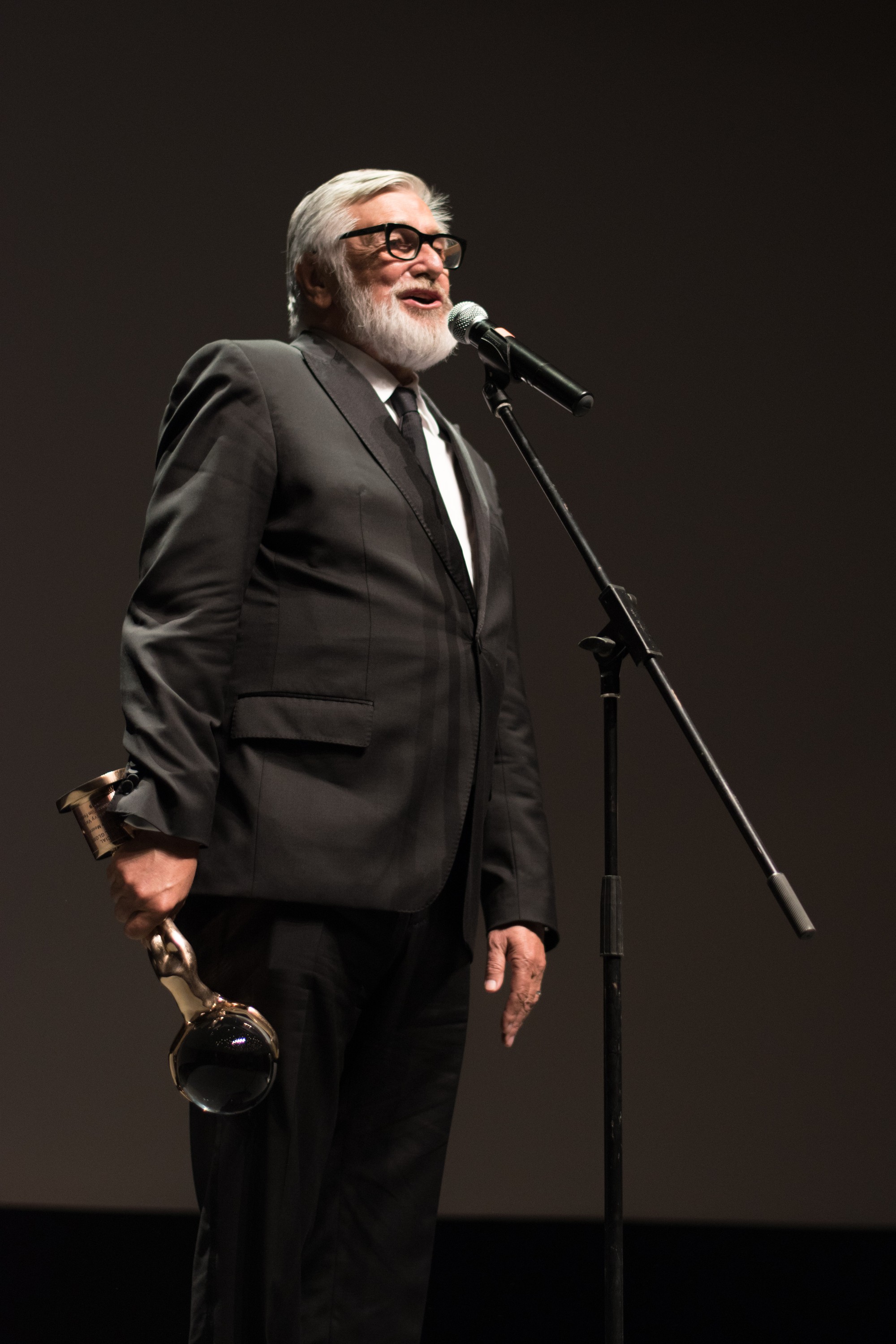Herec a prezident Medzinárodného festivalu Karlovy Vary Jiří Bartoška.
