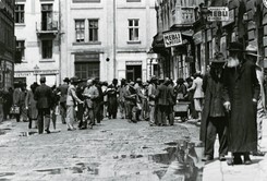 Wydarzenia  ze Lwowa. 'W bójce z Żydami zginął Polak, rychło obwołano go męczennikiem'