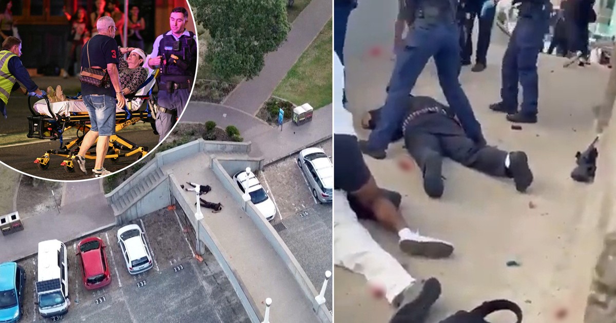 Tak wyglądało zatrzymanie zabójców z Sydney. Jeden ze świadków nie wytrzymał. Chciał zabić zamachowca