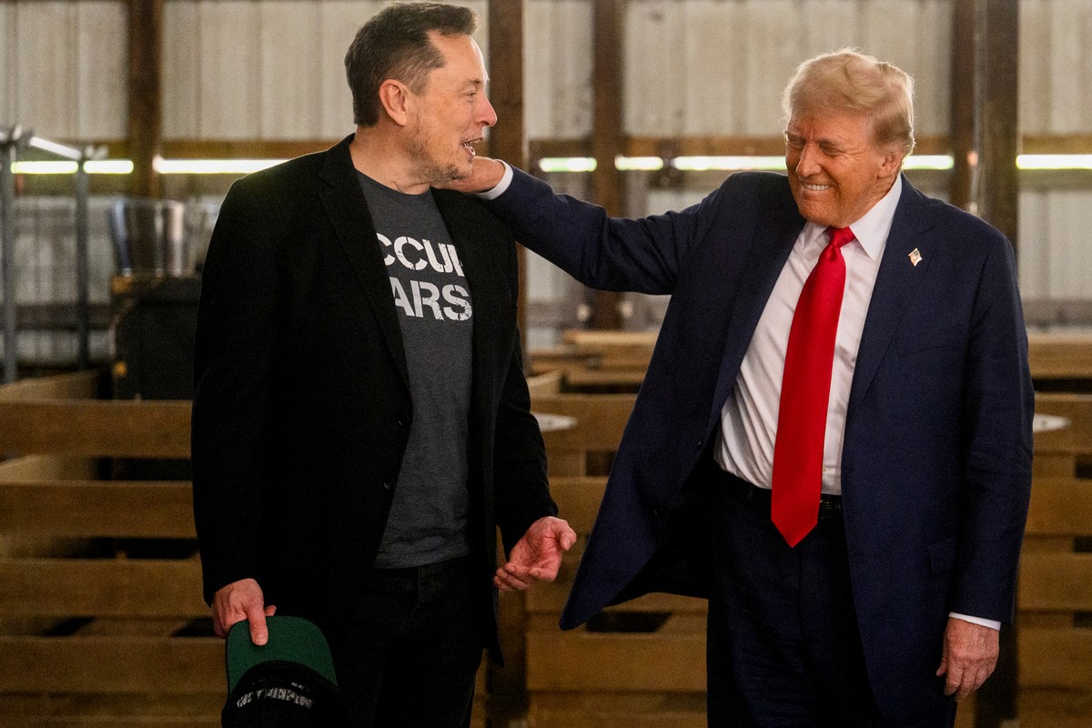 Elon Musk i Donald Trump