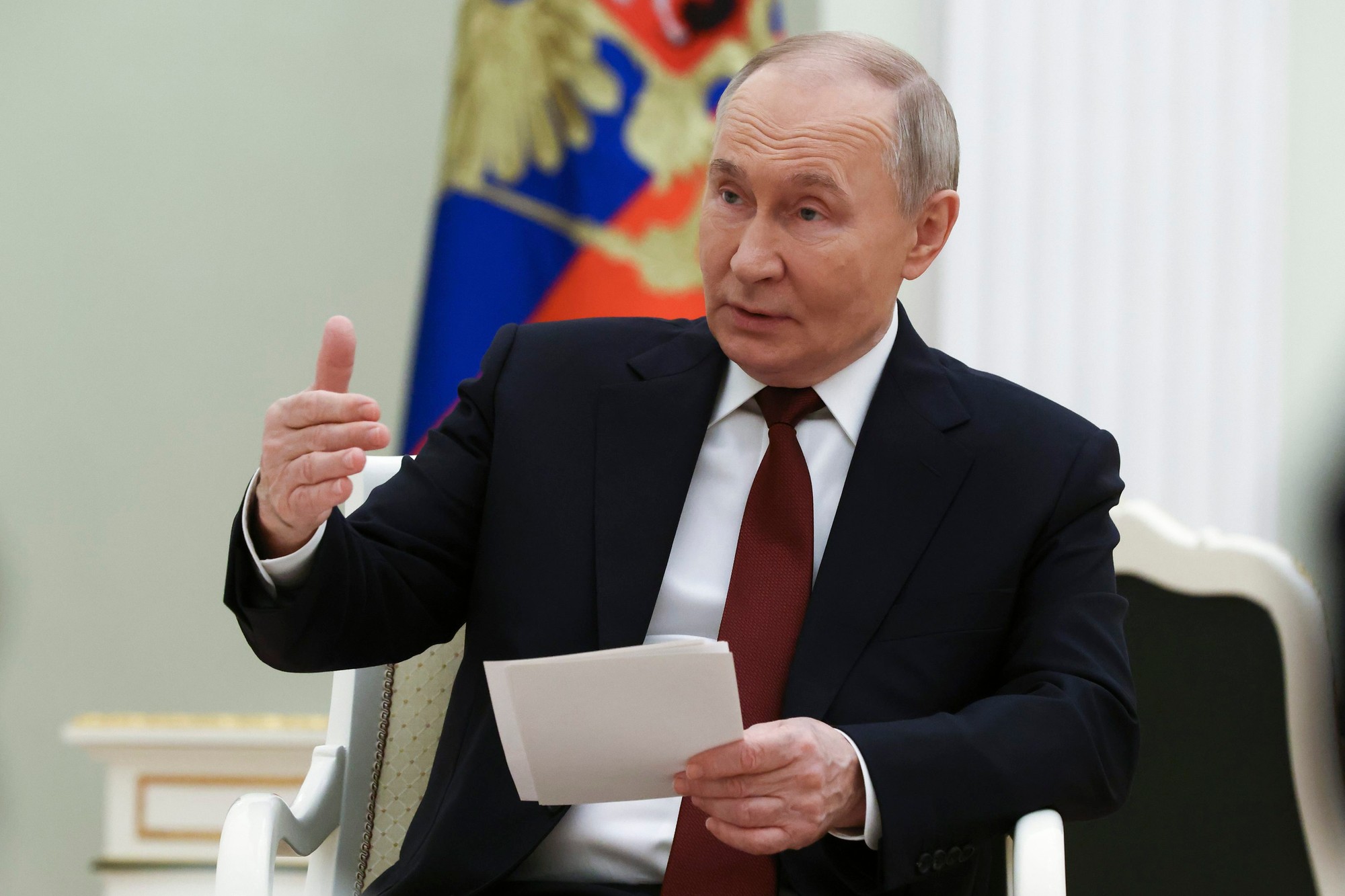 Ruský prezident Vladimir Putin.