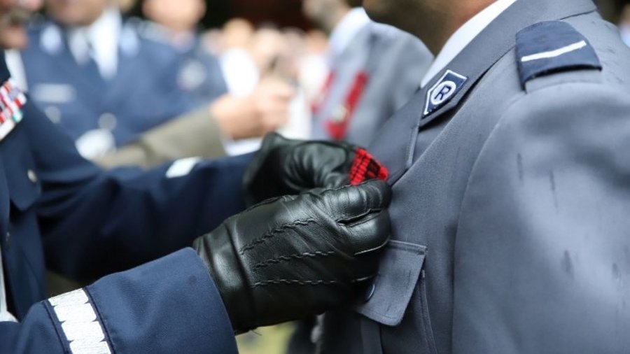 Odznaka „Ponurego” dla policjantów z Łodzi.