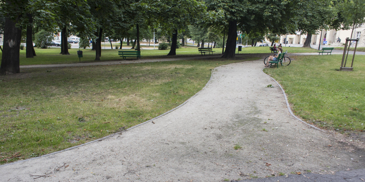 skatepark w centrum miasta