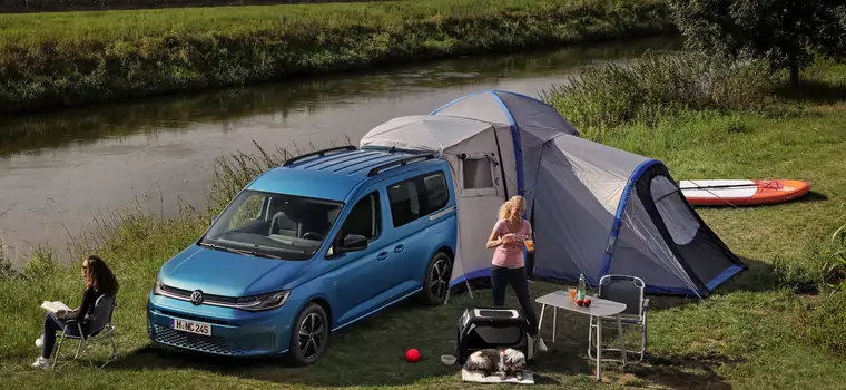 Volkswagen Caddy California - piknik w rozmiarze S