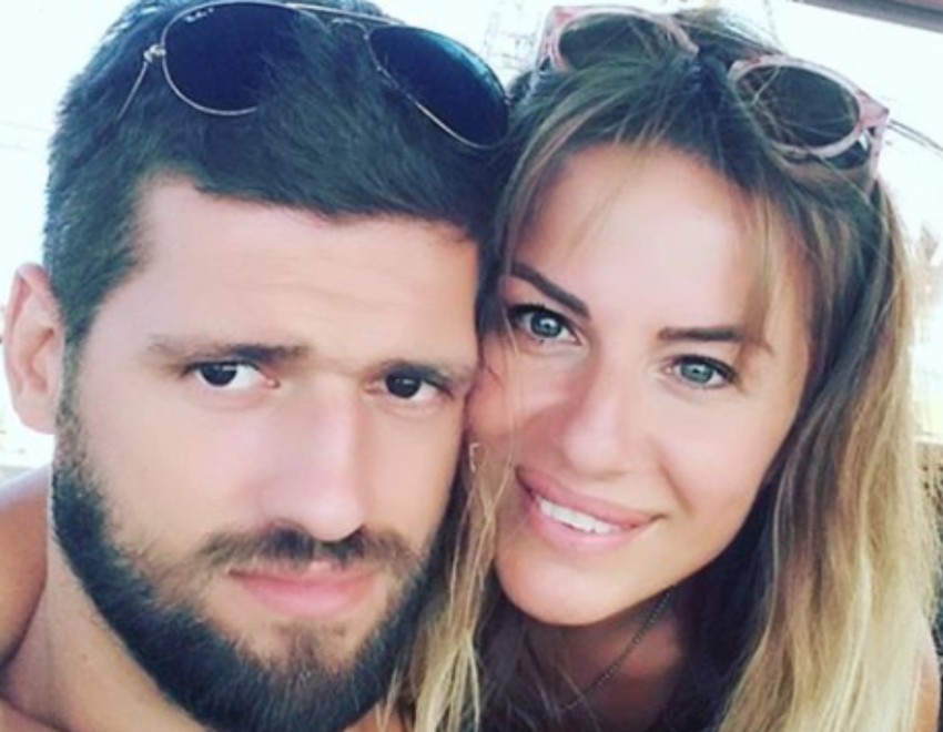 Nenad Pagonis sa bivšom ženom