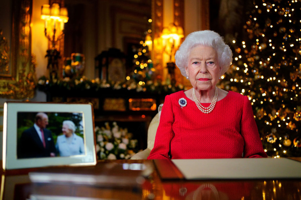 Królowa Elżbieta II w grudniu 2021 r.