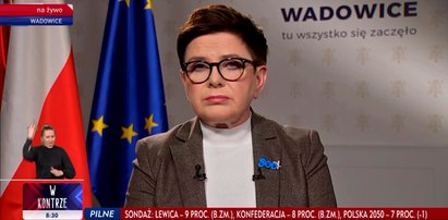 Beata Szydło wystąpiła w TVP w ważną rocznicę. W marynarce miała coś zaskakującego!