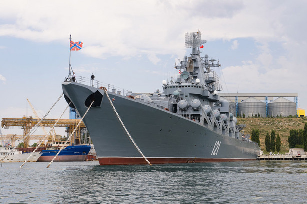Krążownik Moskwa, zdjęcie archiwalne