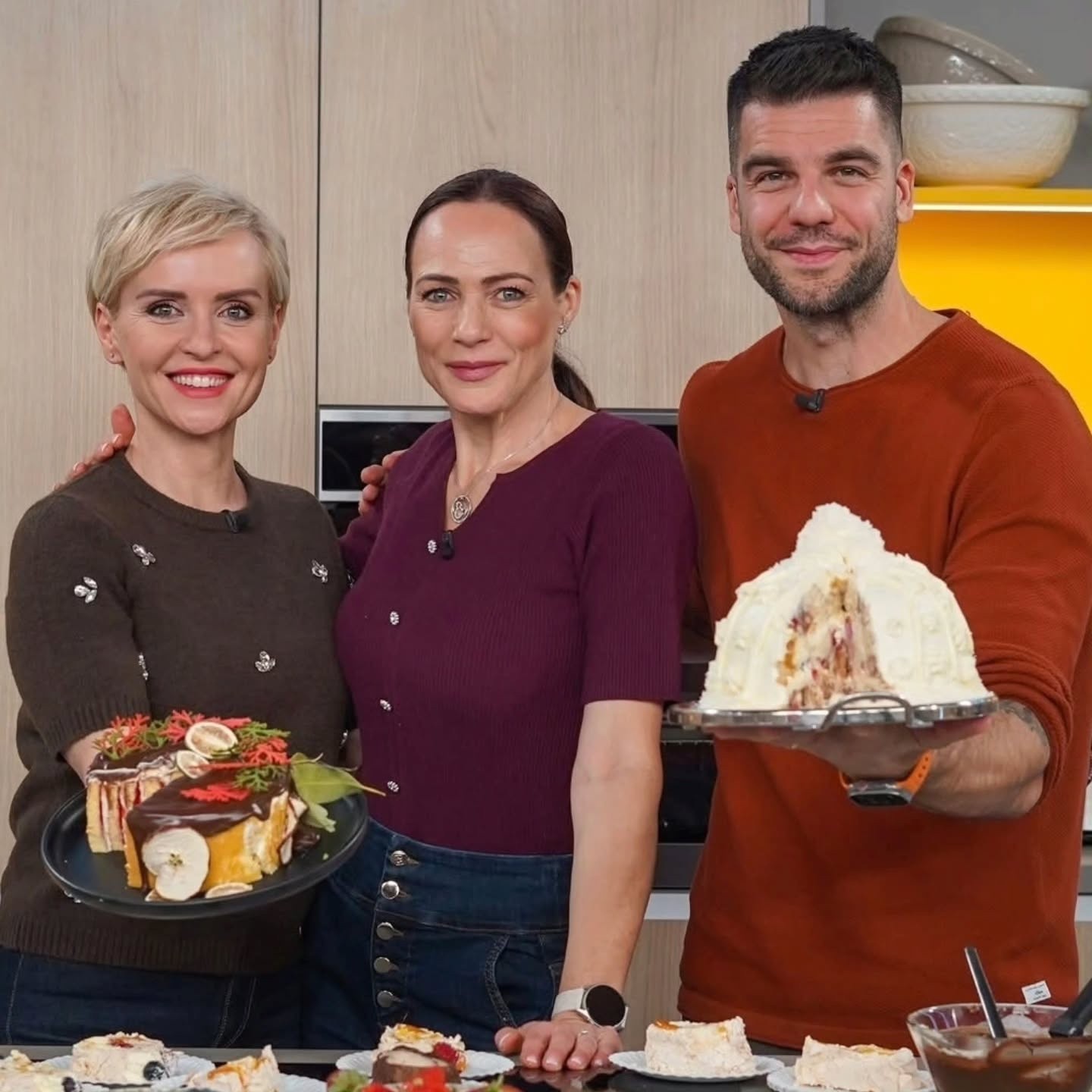 Kvetka Horváthová, Adriana Kneissl a Tomáš Juríček.