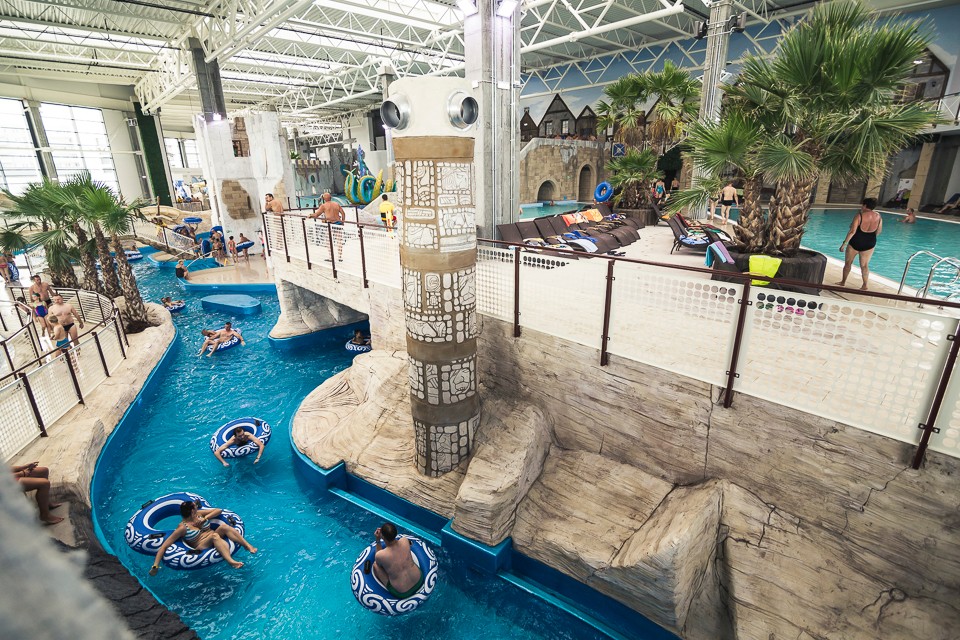 Aquapark pod palmami