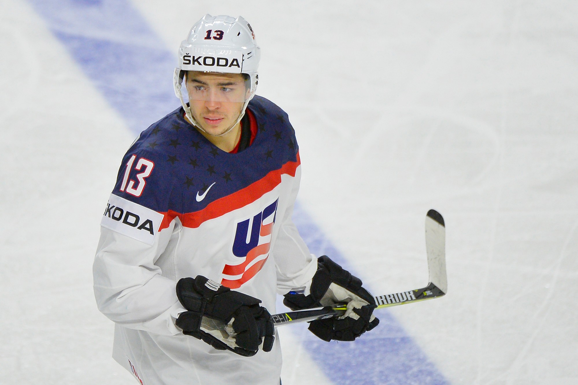 Americký hokejista Johnny Gaudreau.