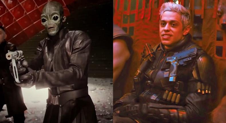 Pete Davidson appears in James Gunn's Guardians of the Galaxy Vol. 3 and The Suicide Squad.Marvel Studios, Warner Bros.