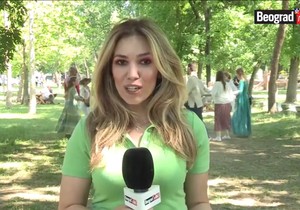 Nikolina sa đuskajućim Rusima na Adi