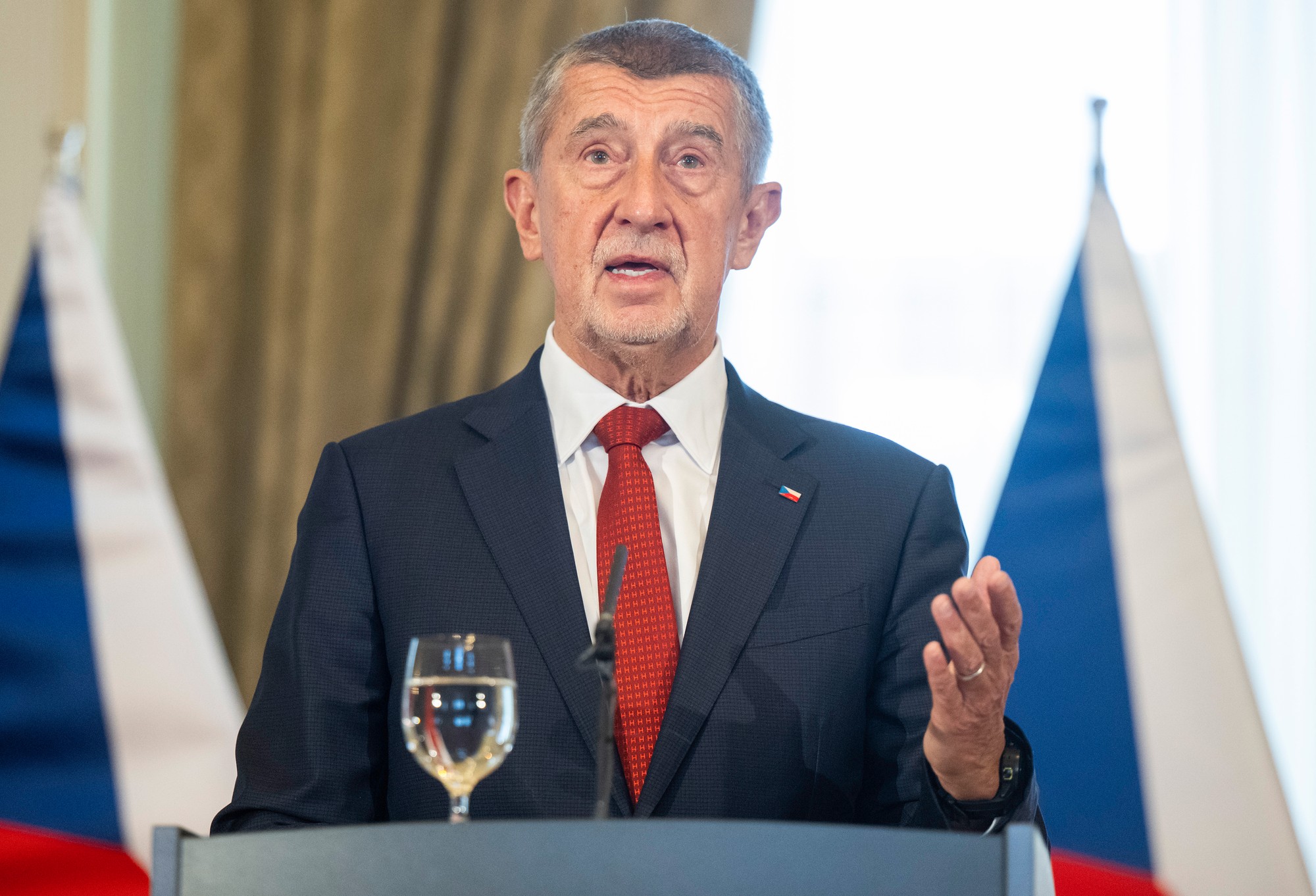 Český premiér Andrej Babiš.