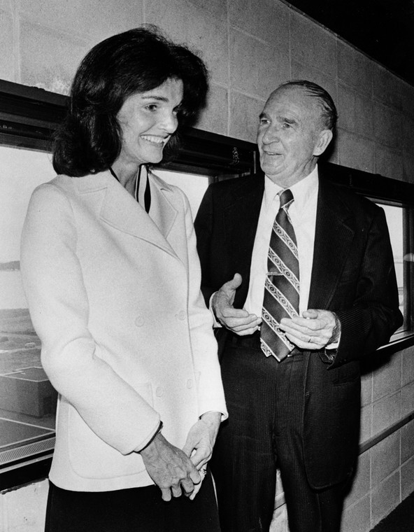 Jacqueline Kennedy i Dave Powers