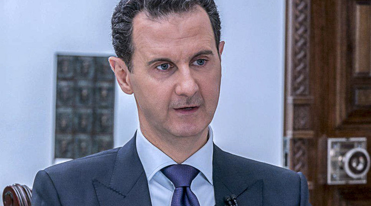 Bassár el-Aszad szíriai kormányfő nyerésre áll a polgárháborúban /Fotó: MTI - EPA