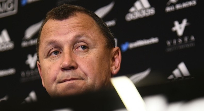 Ian Foster, assistant head coach of team New Zealand speaks during a press conference on November 8, 2016