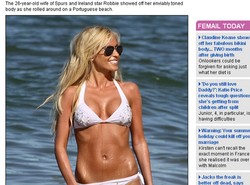 Zobacz seksowną żonę sławnego piłkarza