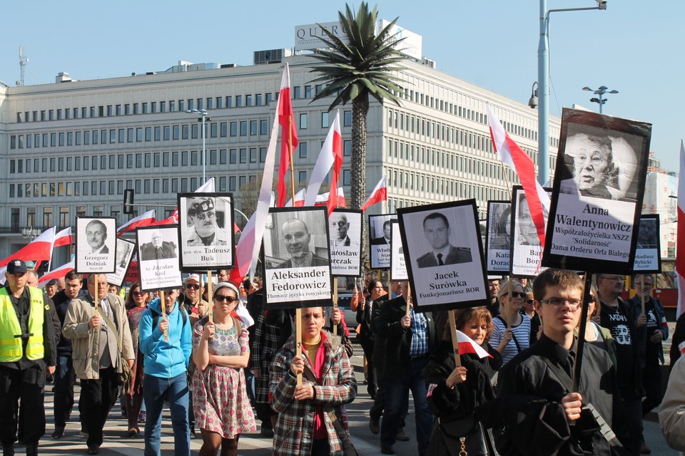 Marsz z Portretami w Warszawie