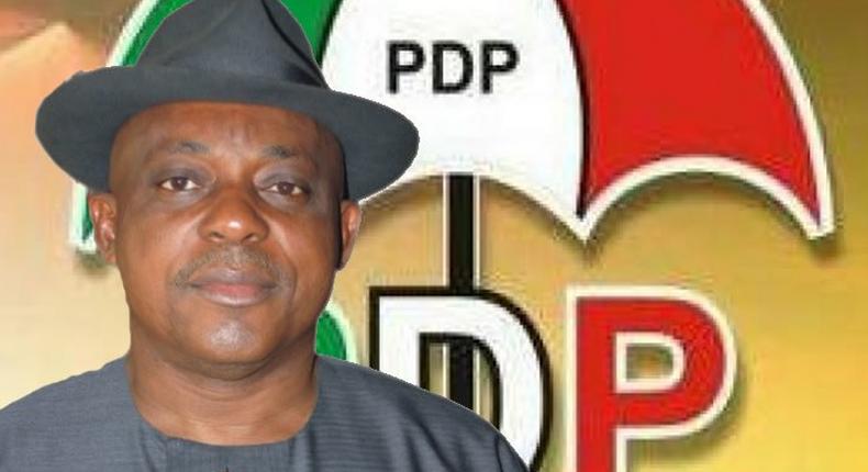 Peoples Democratic Party (PDP) National Chairman, Uche Secondus.(Punch)