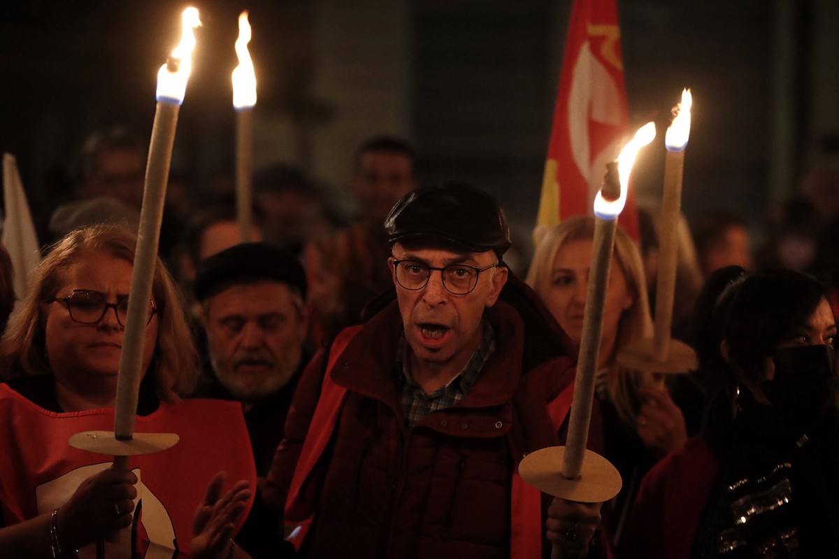 Protest we Francji