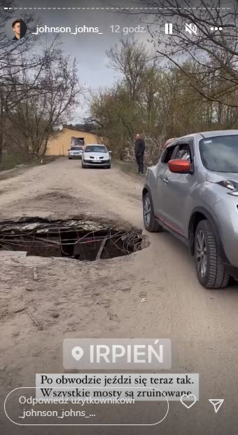 Jan Kietliński pokazał wstrząsającą relację z Ukrainy